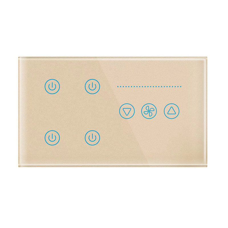 House 220V WiFi Smart Switch Wireless Remote LED Light Tuya Wall Switch