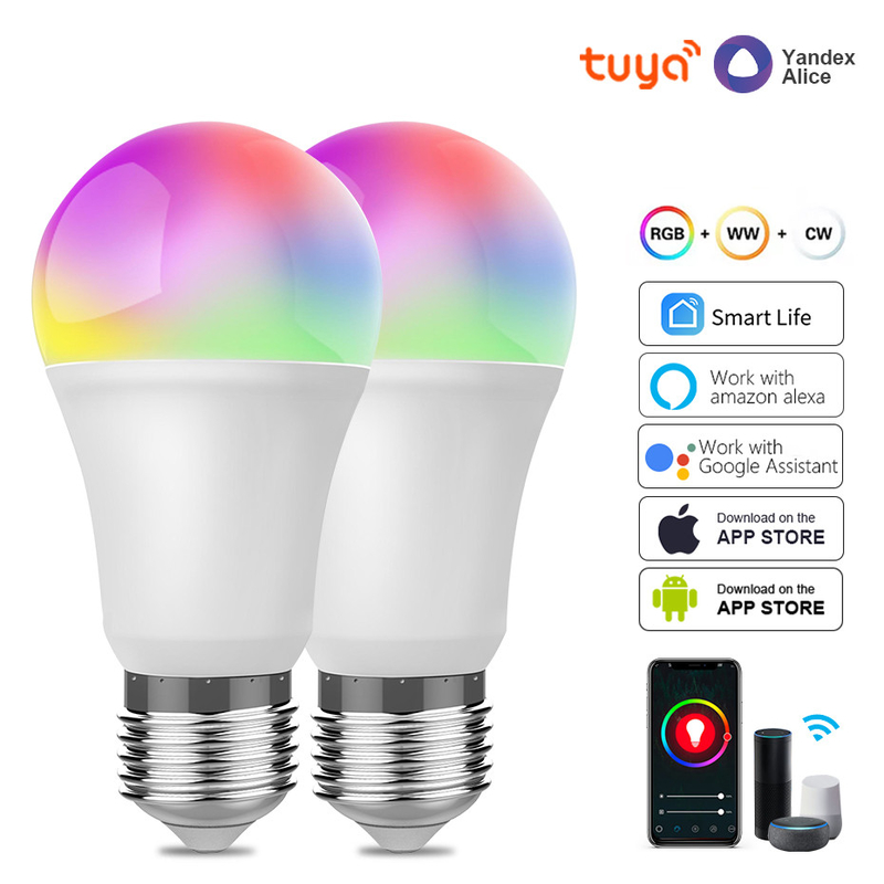 60×117mm Wifi Controlled Light Bulbs 10w Led Light Bulb Color