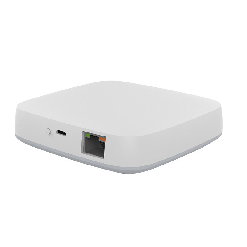 Remote Control Zigbee Wifi Gateway 90mm×90mm Zigbee Gateway Hub Wired